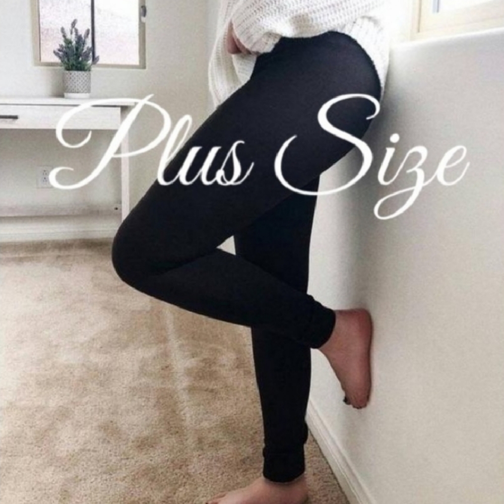 Fleece Lined Black Leggings